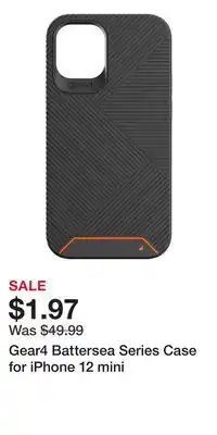 Game Stop Gear4 Battersea Series Case for iPhone 12 mini offer