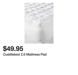 Belk Cuddlebed 2.0 Mattress Pad offer