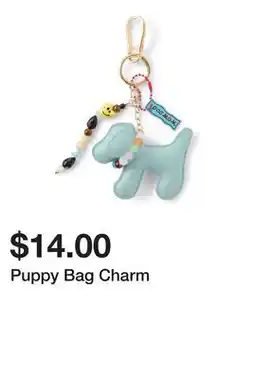 Belk Puppy Bag Charm offer