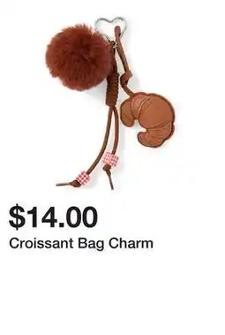 Belk Croissant Bag Charm offer