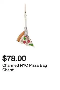 Belk Charmed NYC Pizza Bag Charm offer