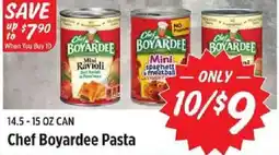 Rouses Chef Boyardee Pasta offer