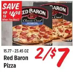 Rouses Red Baron Pizza offer