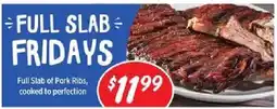 Rouses Full Slab of Pork Ribs offer