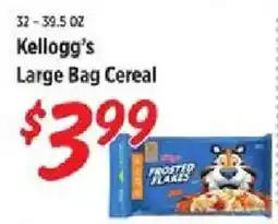 Rouses Kellogg's large bag cereal offer