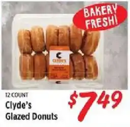 Rouses Clyde's Glazed Donuts offer
