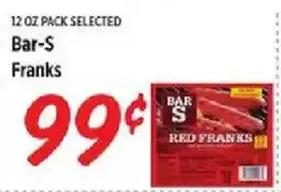 Rouses Bar-S red franks offer
