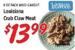 Rouses Louisiana Seafood Crab Claw Meat offer