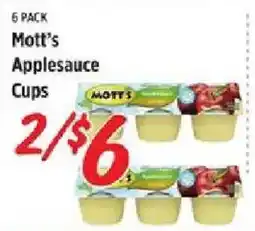 Rouses Mott's Applesauce Cups offer