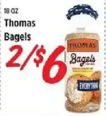 Rouses Thomas Bagels offer