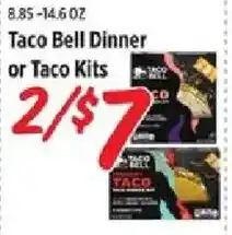 Rouses Taco Bell Dinner or Taco Kits offer