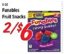 Rouses Funables Fruit Snacks offer