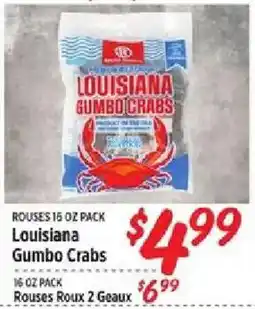 Rouses Rouses Louisiana Gumbo Crabs offer