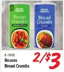 Rouses Rouses Bread Crumbs offer