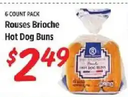 Rouses Rouses Brioche Hot Dog Buns offer
