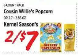 Rouses Kernel Season's popcorn offer