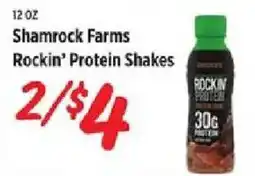 Rouses Shamrock Farms Rockin' Protein Shakes offer
