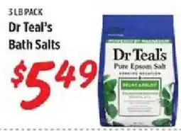 Rouses Dr Teal's Bath Salts offer
