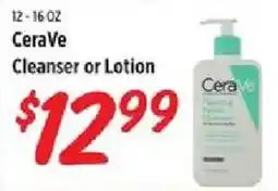 Rouses CeraVe Cleanser or Lotion offer