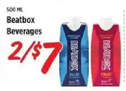 Rouses Beatbox Beverages offer
