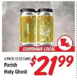 Rouses Parish Holy Ghost offer