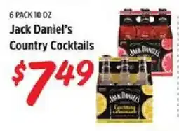 Rouses Jack Daniel's Country Cocktails offer