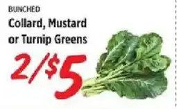 Rouses Bunched Collard, Mustard or Turnip Greens offer