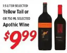 Rouses Yellow Tail or Apothic Wine offer