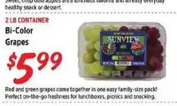 Rouses Sunview Bi-Color Grapes offer