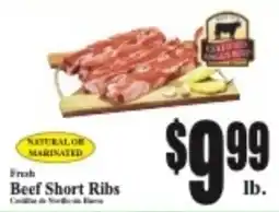 Baja Ranch Fresh Beef Short Ribs offer