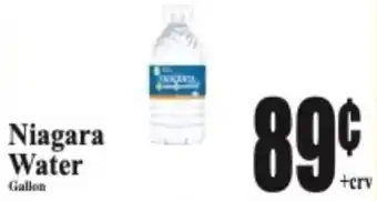 Baja Ranch Niagara Water offer