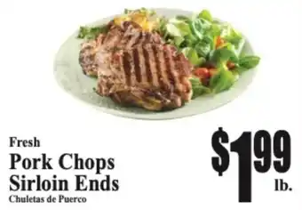 Baja Ranch Fresh Pork Chops Sirloin Ends offer