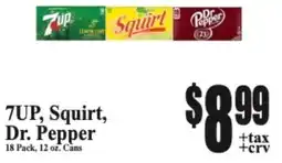 Baja Ranch 7up, Squirt, Dr. Pepper offer