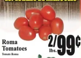 Baja Ranch Roma Tomatoes offer