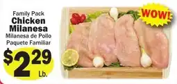 Sellers Bros Family Pack Chicken Milanesa offer