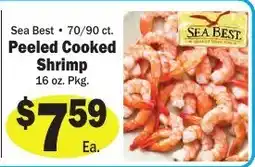 Sellers Bros Sea Best Peeled Cooked Shrimp offer