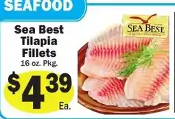 Sellers Bros Sea Best Tilapia Fillets offer