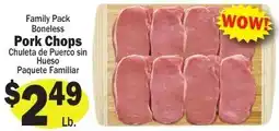 Sellers Bros Family Pack Boneless Pork Chops offer