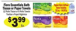 Sellers Bros Flora Essentials Bath Tissue or Paper Towels offer