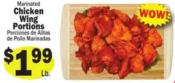 Sellers Bros Marinated Chicken Wing Portions offer