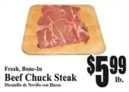Baja Ranch Fresh, Bone-In Beef Chuck Steak offer