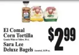Baja Ranch El Comal corn tortilla offer