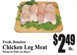 Baja Ranch Fresh, Boneless Chicken Leg Meat offer