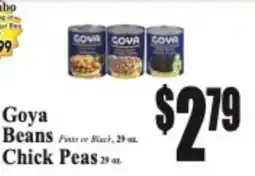 Baja Ranch Goya Beans or Chick Peas offer