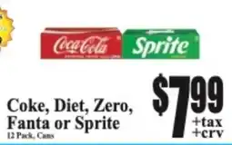Baja Ranch Coca-Cola Coke, Diet, Zero, Fanta or Sprite offer