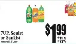 Baja Ranch 7up, Squirt or Sunkist offer