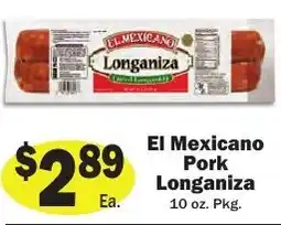 Sellers Bros El Mexicano Pork Longaniza offer
