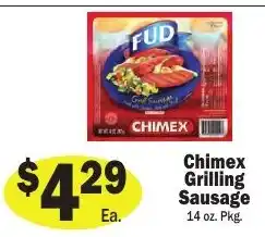 Sellers Bros Chimex Grilling Sausage offer