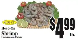 Baja Ranch Head-On Shrimp offer