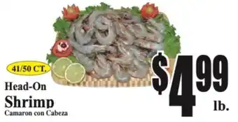 Baja Ranch Head-On Shrimp offer